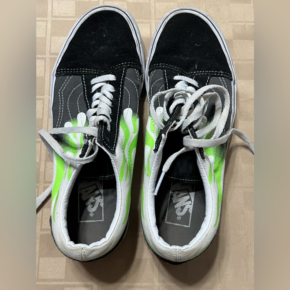 Vans MenSize 8 Women 9.5 Off The Wall 507698 Multi Color Casual Sneakers unisex